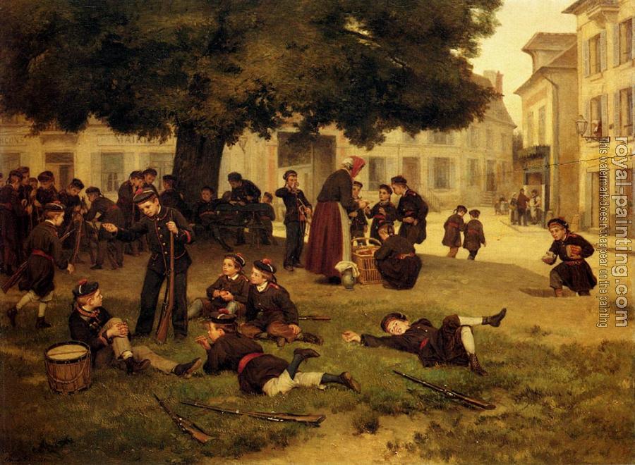 Pierre Edouard Frere : Young Soldiers Pierre Edouard Frere : Young Soldiers